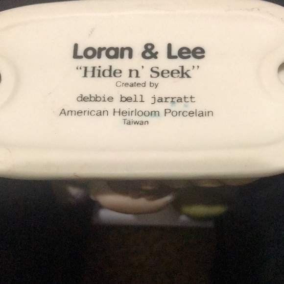 American Heirloom Figurine, Loran & Lee “Hide n’ Seek” created by Debbie Jarratt - Picture 5 of 5